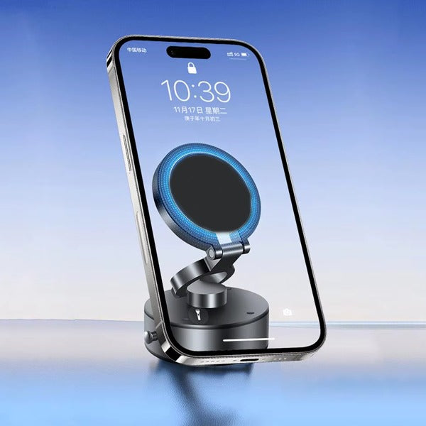 Automobile Vacuum Suction Phone Holder Strong Magnetic Adsorption