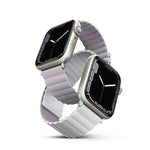 Uniq Revix Reversible Magnetic Apple Watch Strap 45/44/42mm | Lilac/White