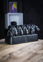 محطة الطاقة المحمولة PentaEnergia من ليزل 10,000 مللي أمبير × 5 تدعم الشحن اللاسلكي مع كيبل مدمج|أسود