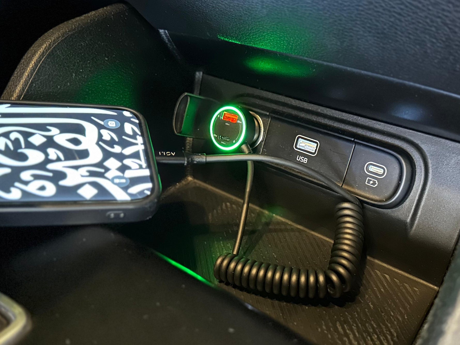 Asli Global Primuscharge X Dual Port Transparent Car Charger 60W With PD & QC3.0