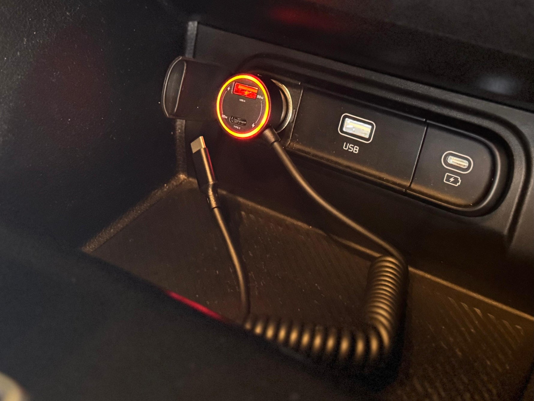 Asli Global Primuscharge X Dual Port Transparent Car Charger 60W With PD & QC3.0