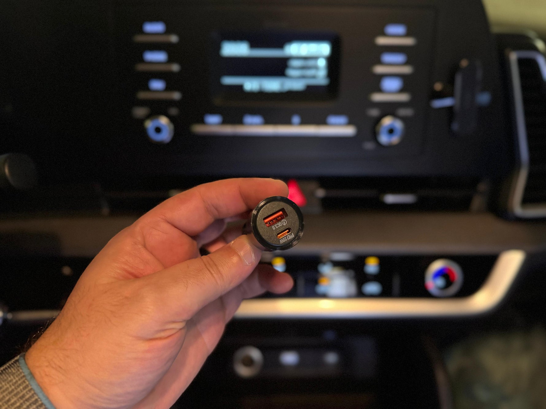 Asli Global Primuscharger Z Dual Port Transparent Car Charger 60W With PD & QC3.0
