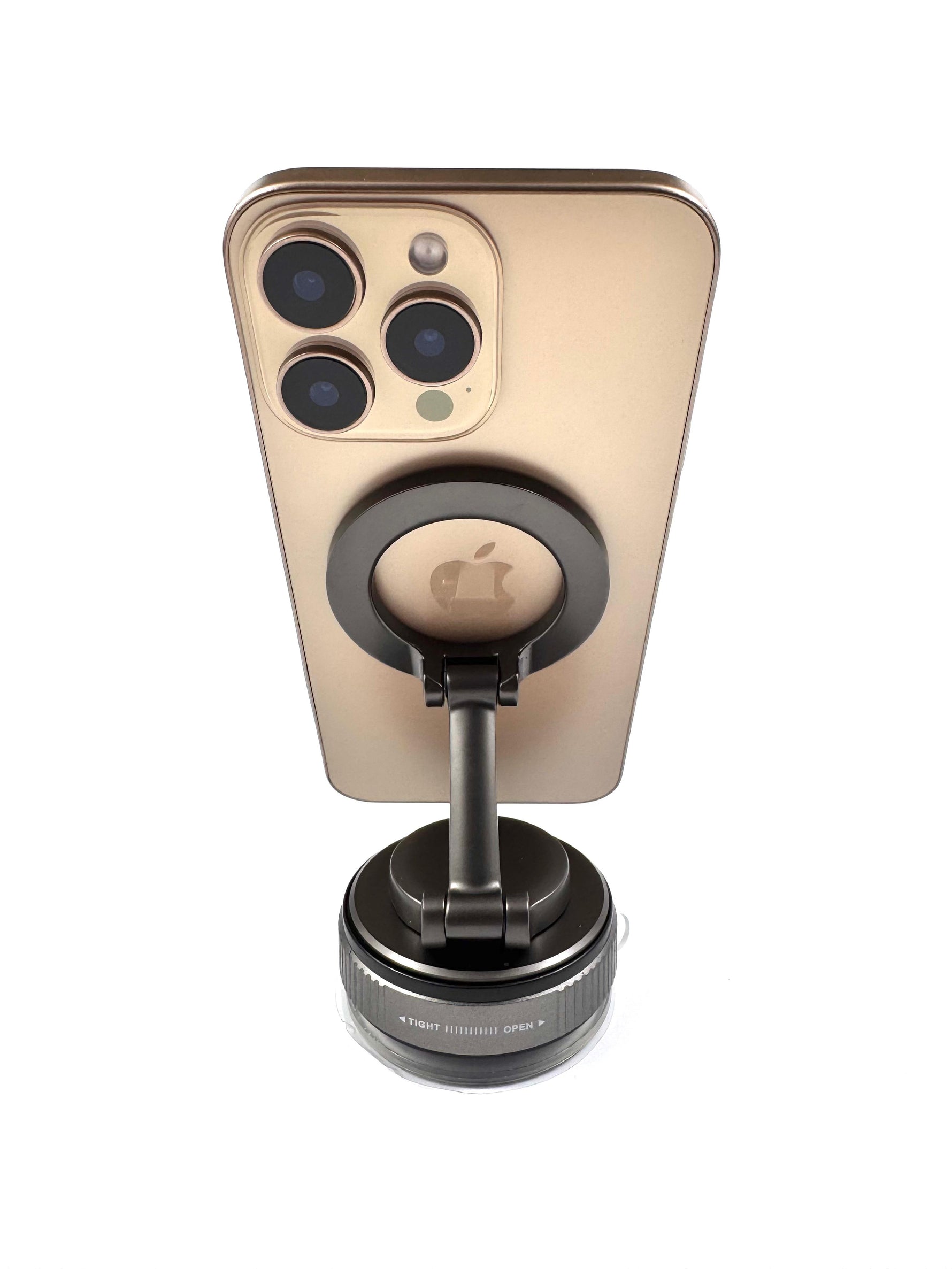 LZEL Magvortex Flex Vacuum Suction Phone Holder 360 Rotation | Black