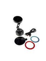 حامل هاتف مغناطيسي Mag Vortex Volt Vacuum Suction مع شحن لاسلكي من LZEL | أسود