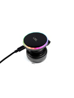 حامل هاتف مغناطيسي Mag Vortex Volt Vacuum Suction مع شحن لاسلكي من LZEL | أسود