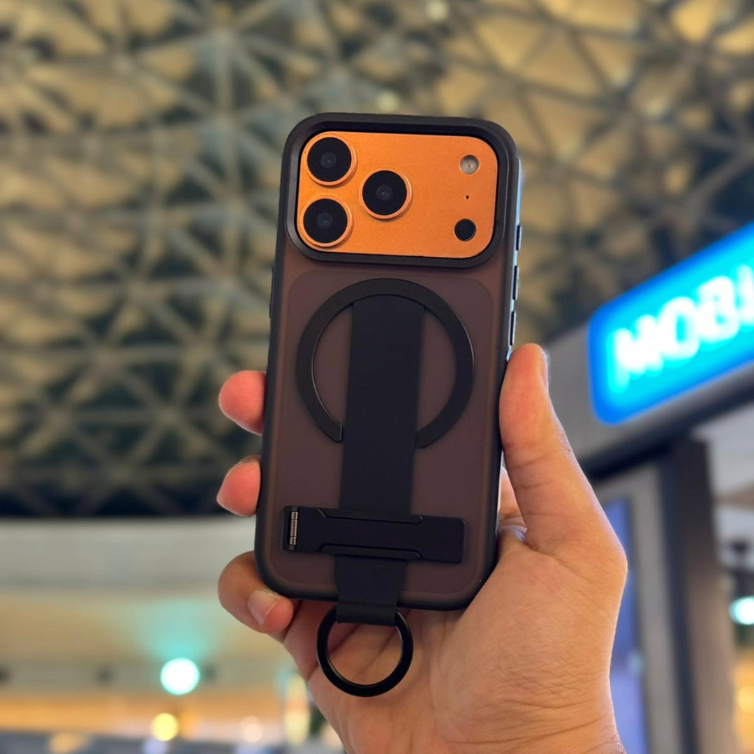 كفر حماية MagMatte Grip من LZEL لجهاز iPhone 17 Pro Max | أزرق