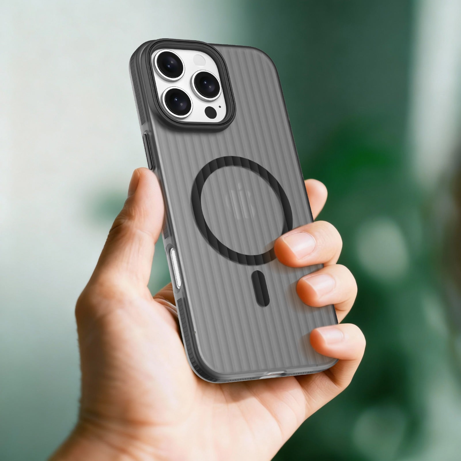 ASLI Corrugatedmag Wave Refined Magsafe Case With Enhanced Camera Protection Case  For iPhone 16 Pro