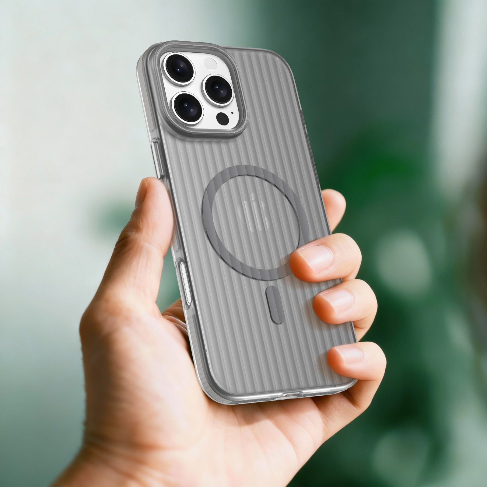 ASLI Corrugatedmag Wave Refined Magsafe Case With Enhanced Camera Protection Case  For iPhone 16 Pro