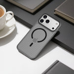 ASLI Corrugatedmag Wave Refined Magsafe Case With Enhanced Camera Protection Case For iPhone 17 Pro