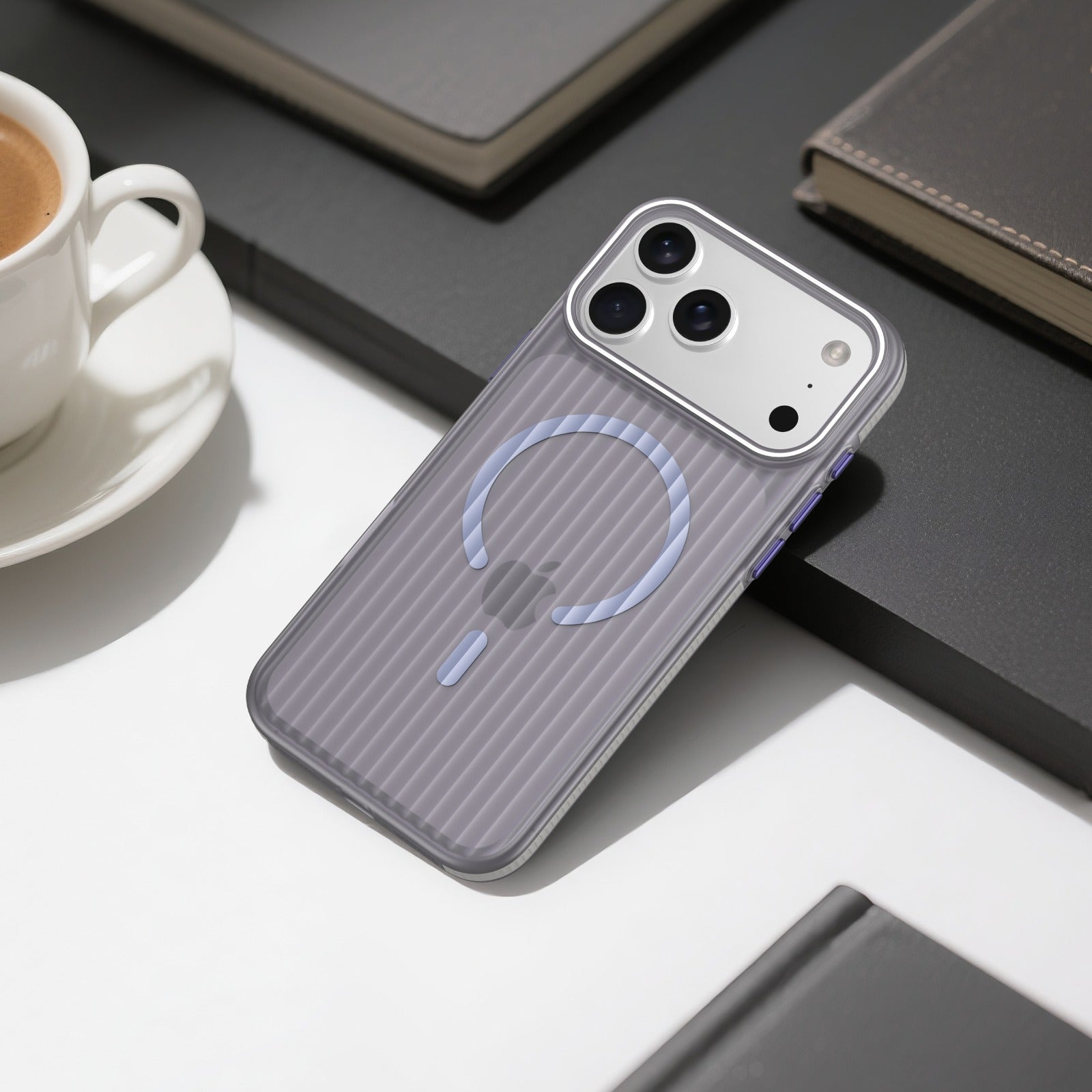 ASLI Corrugatedmag Wave Refined Magsafe Case With Enhanced Camera Protection Case For iPhone 17 Pro