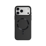 ASLI Corrugared Ridge Premium Metalic Case With Enhanced Camera Protection Case For iPhone 17 Pro Max