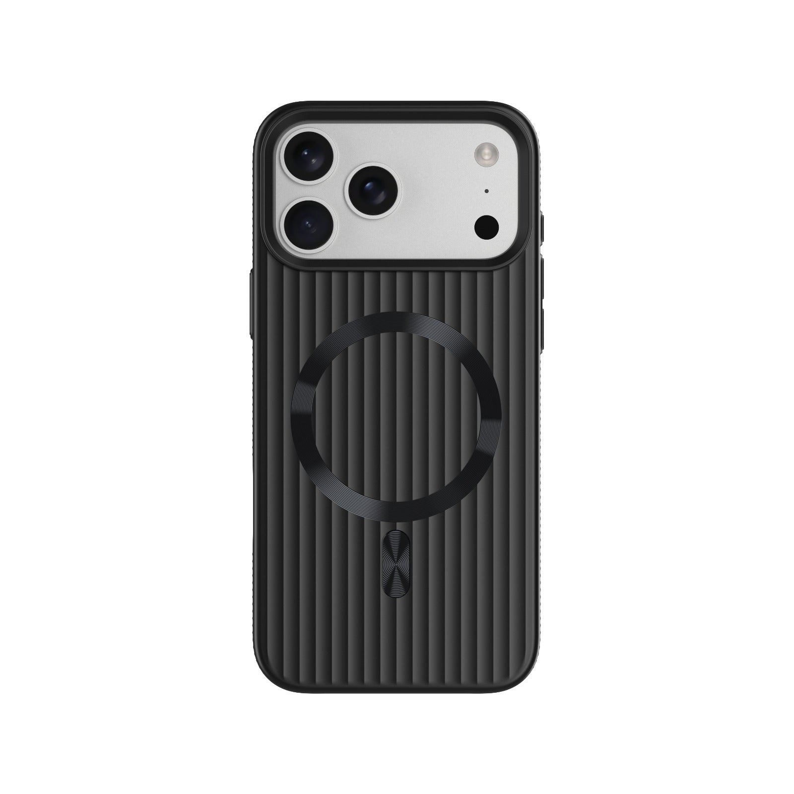 ASLI Corrugared Ridge Premium Metalic Case With Enhanced Camera Protection Case For iPhone 17 Pro Max