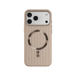 ASLI Corrugared Ridge Premium Metalic Case With Enhanced Camera Protection Case For iPhone 17 Pro Max