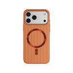 ASLI Corrugared Ridge Premium Metalic Case With Enhanced Camera Protection Case For iPhone 17 Pro Max