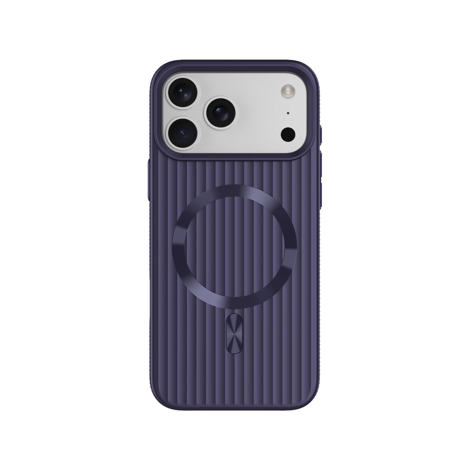 ASLI Corrugared Ridge Premium Metalic Case With Enhanced Camera Protection Case For iPhone 17 Pro Max