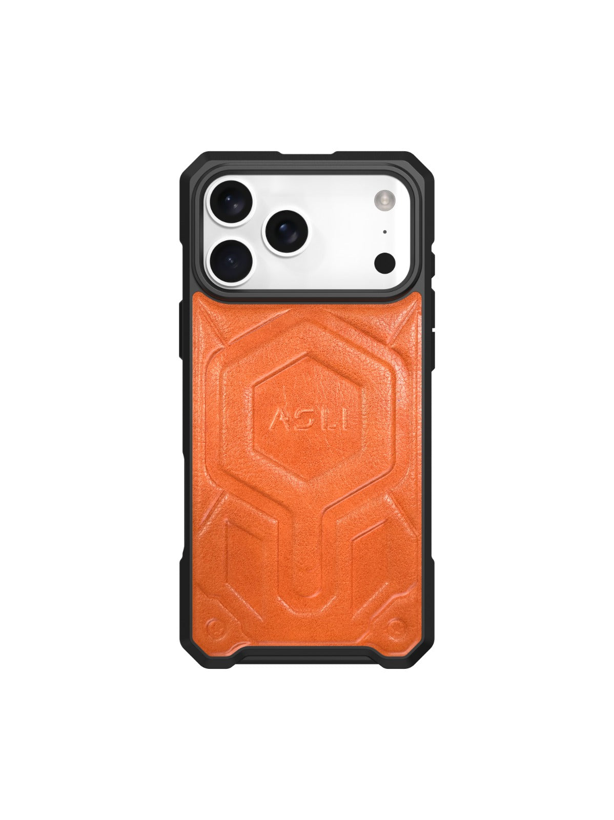 ASLI Leather Hybrid Premium Leather Case With Drop Protection And Heat Dissipation Case For 17 Pro Max