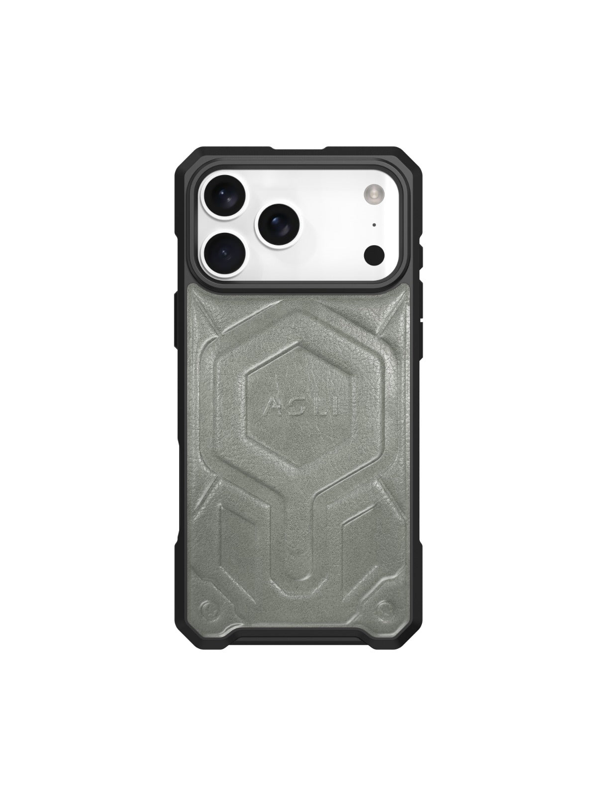 ASLI Leather Hybrid Premium Leather Case With Drop Protection And Heat Dissipation Case For 17 Pro Max