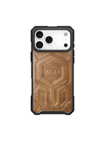 ASLI Leather Hybrid Premium Leather Case With Drop Protection And Heat Dissipation Case For 17 Pro Max