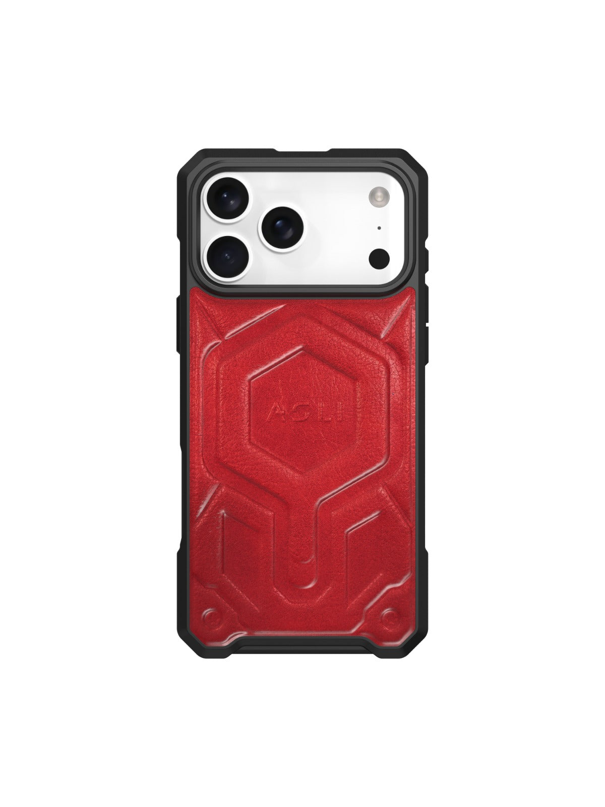 ASLI Leather Hybrid Premium Leather Case With Drop Protection And Heat Dissipation Case For 17 Pro Max