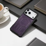ASLI Leather Hybrid Premium Leather Case With Drop Protection And Heat Dissipation Case For 17 Pro Max