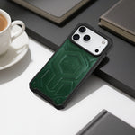 ASLI Leather Hybrid Premium Leather Case With Drop Protection And Heat Dissipation Case For 17 Pro Max