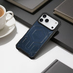 ASLI Leather Hybrid Premium Leather Case With Drop Protection And Heat Dissipation Case For 17 Pro Max