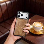 ASLI Leather Hybrid Premium Leather Case With Drop Protection And Heat Dissipation Case For 17 Pro Max