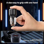 شاحن سيارة من أسلي جلوبال 110 واط مع كيبل Type-C ومنفذ USB-A و USB-C بتقنية Power Delivery