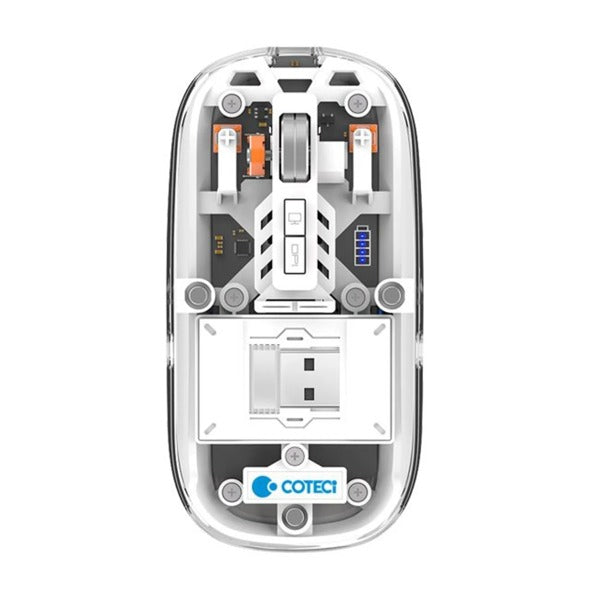 Coteci Magic Crystal II Three Mode Mouse White (84015-WH)