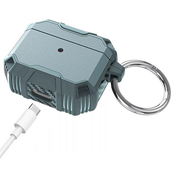 Shockproof AirPods 4 Case Rugged Drop Protection | Blue / Blue