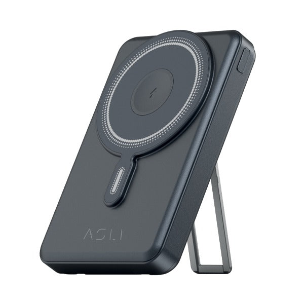 Asli Global 5in1 PD 10000mAh Magnetic PowerBank | Black