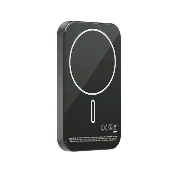 بطارية شحن متنقلة 5000 مللي أمبير Q.Mag X مغناطيسية لاسلكية من Momax | أسود