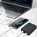 Asli Global Charge Prime Luxe 10000mAh PD Type-C Mini Power Bank | Black