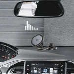 حامل للهاتف من أسلي جلوبال للسيارة مغناطيسي | فضي