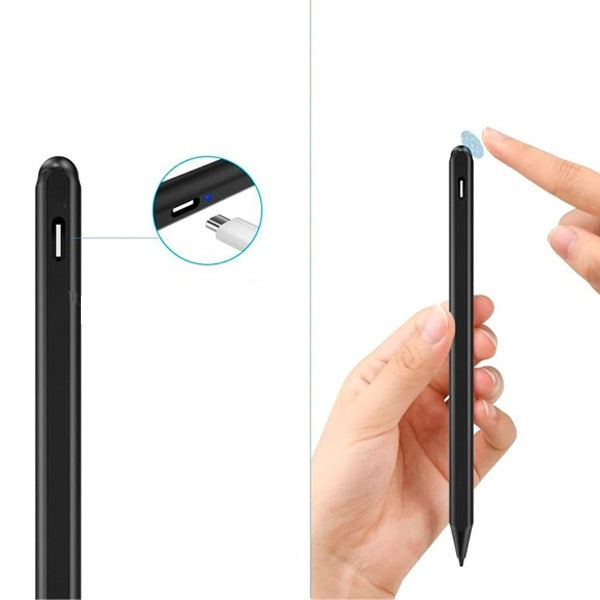 LZEL Pro Touch Stylus iPad Pencil With Palm Rejection Black