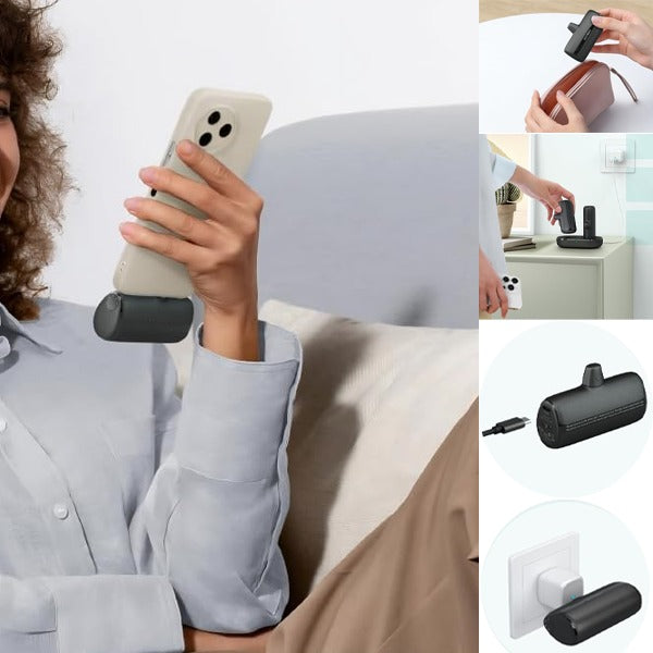 Asli Global Multi Link Connect Duo Mini Power Station With 1USB-C & 1 Lightning Connector
