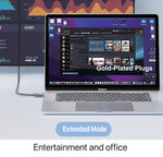 Asli Global Power Link Type-C to HDTV Cable 8K UHD 1m|Black