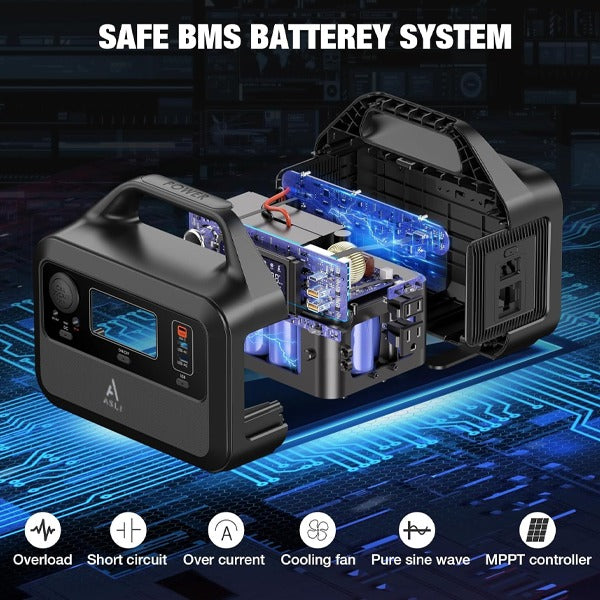Asli Global 96000mAh Energy House Outdoor Portable Power Station