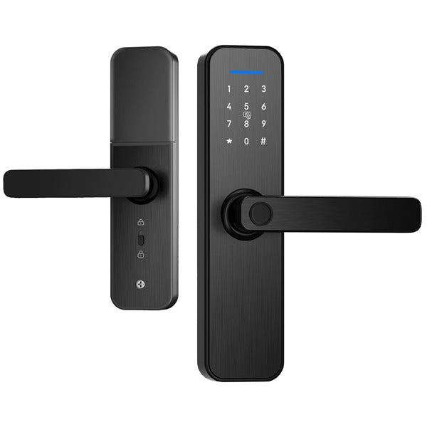 LZEL Smart Door Lock Black