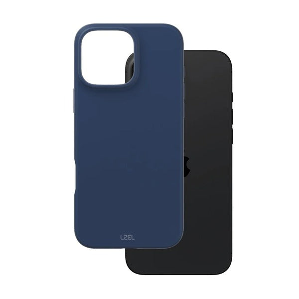 LZEL iPhone 16 Pro MagLeather Elite Case | Blue