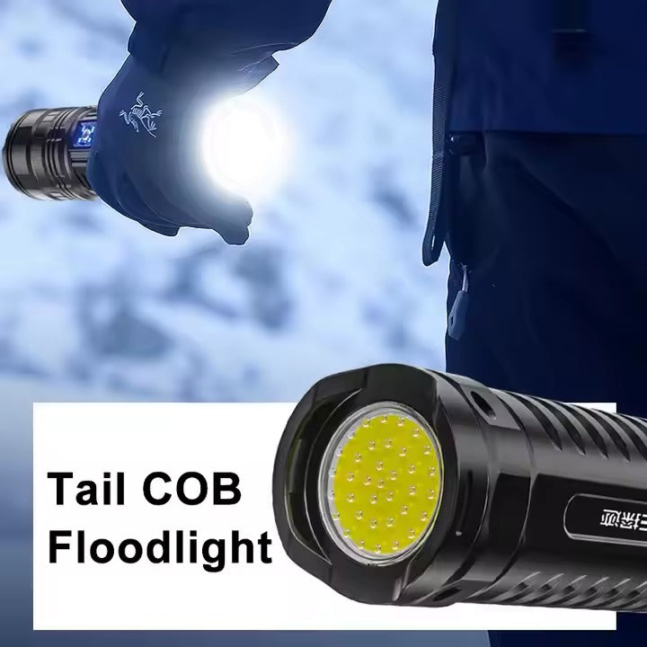 Ultra Bright Flashlight Tourch 6000mAh Emergency Outdoor