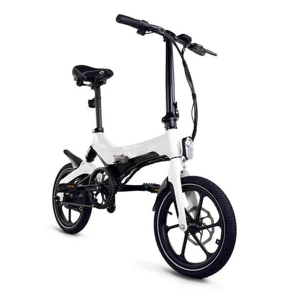 Piaoyu Electric Folding Bike - White