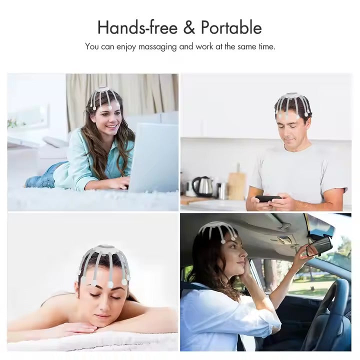 Head Massager Rechargeable Version (HEAD MASSAGE)