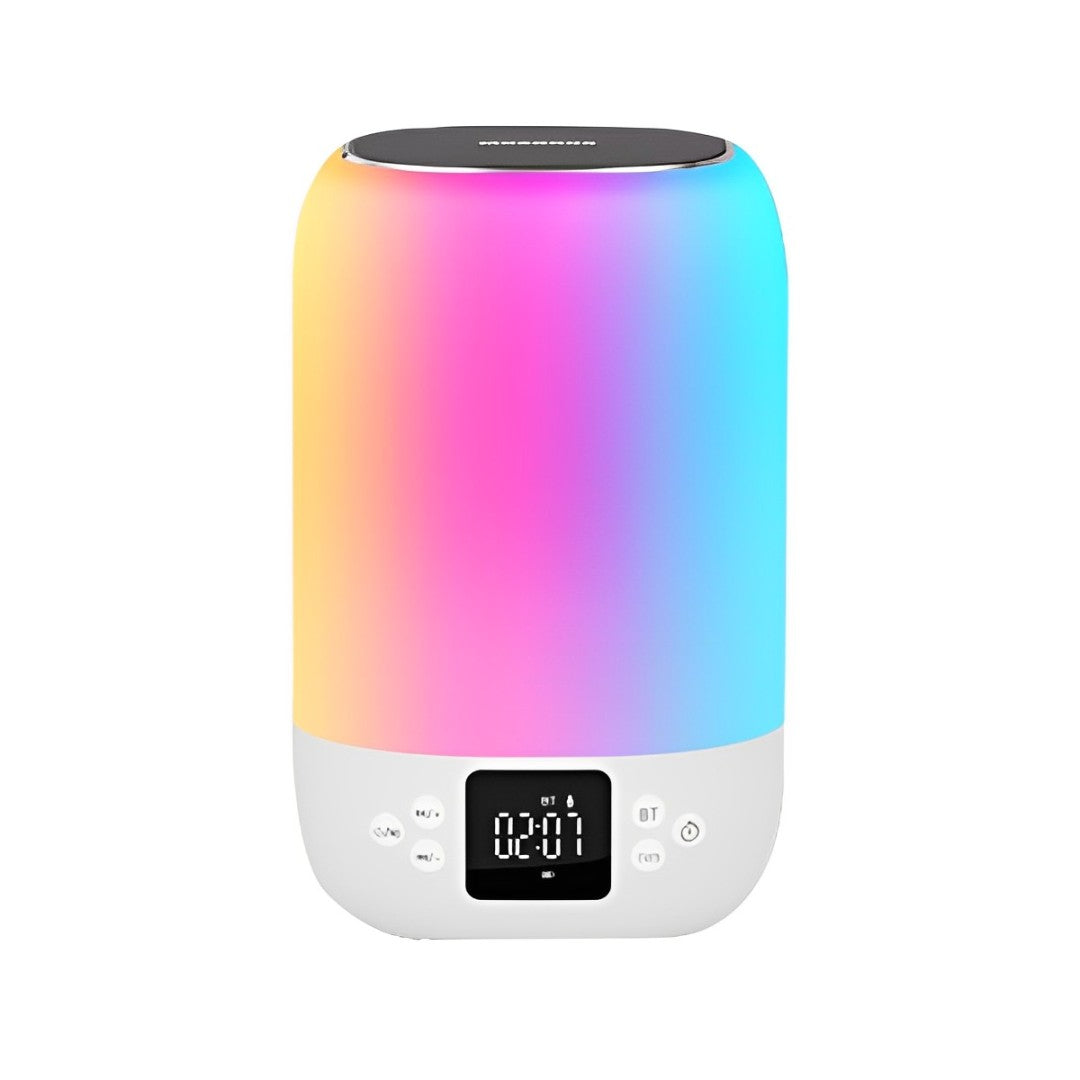 Musky Led Display Alarm Clock With Bluetooth Speaker