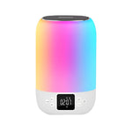Musky Led Display Alarm Clock With Bluetooth Speaker