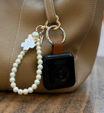 بطارية شحن متنقلة صغيرة لاسلكية للساعة من أسلي جلوبال سعة 1200 مللي أمبير | أسود