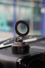 Asli Global Supravox X1 Vacuum Suction Cup Phone Mount 360 Adjustable | Black