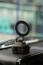 Asli Global Supravox X1 Vacuum Suction Cup Phone Mount 360 Adjustable | Black