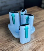 LZEL Quadra Energia X Station 10000mAh Charging Station Built In Cable Lightning And Type-C | Blue