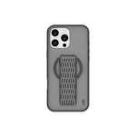 كڤر LZEL MatteMag Kickstand مع حزام – MagSafe لهاتف iPhone 16 Pro | أسود فاتح